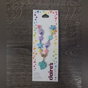 Claire's Girls Multicolor Shell Necklace NWT